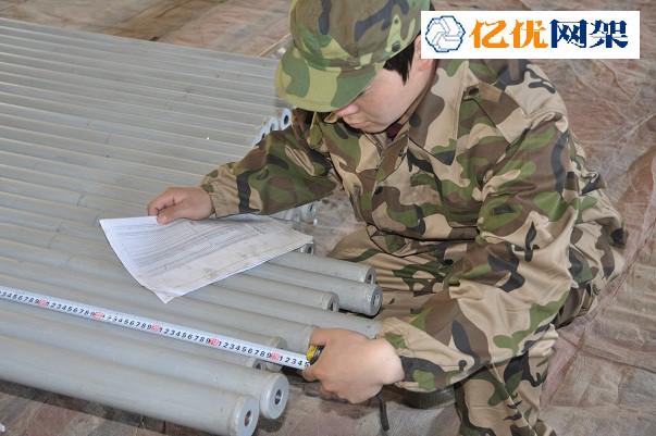 穆棱网架杆件复核