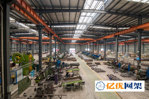 穆棱网架配件机加工车间